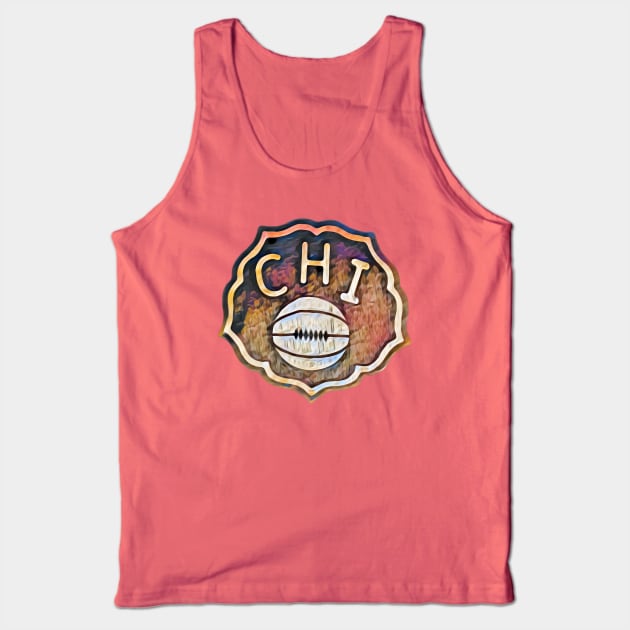 Chicago Duffy Florals Basketball Tank Top by Kitta’s Shop